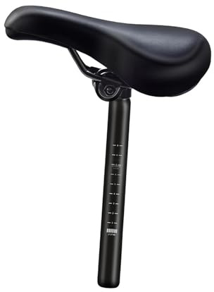 Ronyme Bike Saddle for Kids Bike Seat Practical Waterproof PU Leather Children Bicycle Saddle Replacement for Outdoor Sports Biking