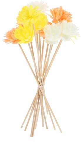 drburpily 12piece Add Elegance To Home With Reed Diffuser Sticks Flowers ABS Diffuser Reeds Sticks 30cm White Reed Diffuser Sticks