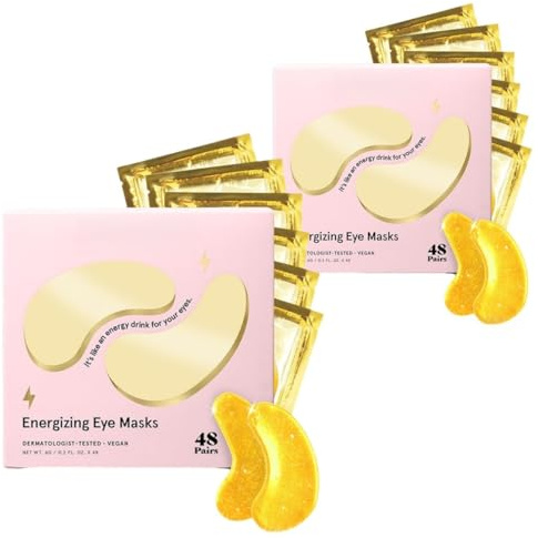 IDNNSRFSK Parches para el contorno de ojos, para ojos hinchados y arrugas - Tratamiento revitalizante para el contorno de ojos - Regalos de cumpleaños para mujeres