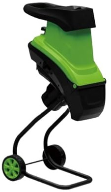 Industrial Grade Electric 15A 2500w Wood Chipper Shredder With Dual Edge Blades Safe Reliable