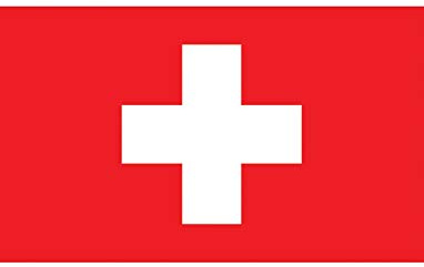 TrendClub100® Fahne Flagge „Schweiz Switzerland CH“ - 150x90 cm / 90x150cm