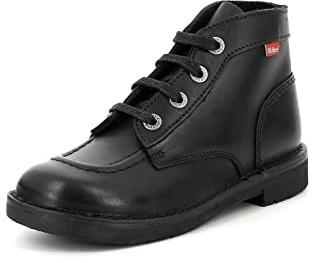 Kickers Kick Col, Botas Slouch para Niñas, Negro (Noir Vernis Perm 83), 26 EU