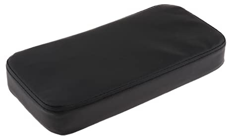 Cuscini per Lettino Da Massaggio per, Zona Lombare, Ginocchia, Piedi, Nero, 33 × 16 × 5 cm
