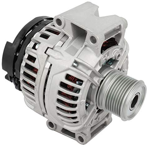 SCITOO Alternator Fits for Mercedes-Benz for C230 1.8L 2003,for Mercedes-Benz for C230 1.8L 2004,for Mercedes-Benz for C230 1.8L 2005,12V 120Amp CW 7-Groove Clutch Pulley, 11066 AL0810X 220-5134
