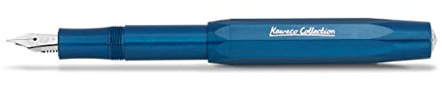Kaweco COLLECTION Füllhalter Toyama Teal I Premium Füllfederhalter für Tintenpatronen mit hochwertiger Stahlfeder I Sport Füller 13 cm I Federbreite: F (Fein)
