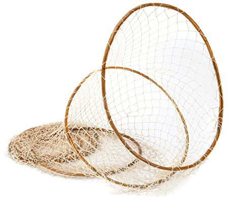NKlaus Reuse 180cm mit 7 Ringen für Hobbyfischer und Angler, 1 Stück | Gewicht: 350g; Länge: 230cm; Durchmesser: 50cm