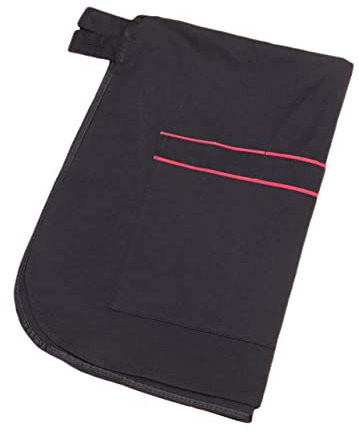Cabilock 1stück Multifunktionale Friseurschürze Für Stylisten Stylische Schützende Schwarze Schürze Mit Taschen Für Friseursalon Und Küche Für Professionelle Anwendungen