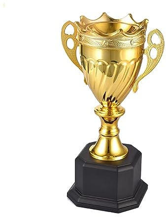 OUSIKA Trofei Grande Campione Trofeo d'oro Campione dell'atleta Premio for il vincitore del trofeo Adatto for campionati di basket e calcio, campionati di Coppa del mondo, premi di giochi scolastici T