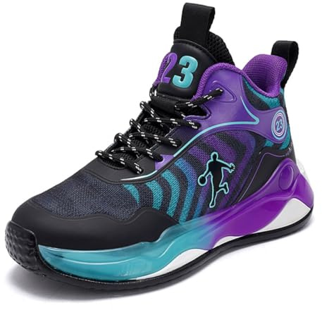 Scarpe da Basket per Bambini e Ragazzi - Scarpe Sportive Comfort Tennis per Corsa