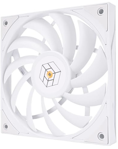 Thermalright TL-H12015W PWM Fan-1900RPM,Computer Cooling Fan Low-Noise 4-Pin, 15mm Slim Cooling Fan,PWM Controlled Cooler Fan,Single PC Fan for CPU Coolers and Chassis