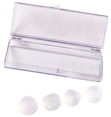 DINHEAROM 2par Tapones De Oído De Silicona Profesional Para Natación Impermeables y Reutilizables Funda Ajustables Para Adultos y Niño Niña Protección Acuática Eficaz