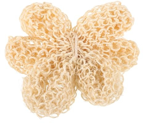 Happyyami Bola de Baño de Sisal Natural Exfoliante para Adultos, Fácil de Manejar y Eliminar Células Muertas, Adecuado para Ducha y Cuidado Corporal Sencillo