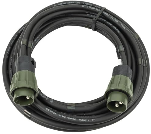 Dönges Starthilfekabel, 2 x 35 mm², 10 m, 2 x Nato-Stecker (Verbindungsleitung Zwillingsleitung Ladekabel Starterkabel)