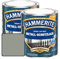 Hammerite Metall-Schutzlack glänzend Grundierung Rostschutz hellgrau Sparpaket, 2 x 750ml