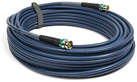 Emelec VíasCom EQ3006A/0500-50,0m Connessione Video 4K-UHD 12G-SDI (0,80/3,75/6,00) con BNC 4K-UHD - Driver Unifilare - Colore Blu - PVC flessibile