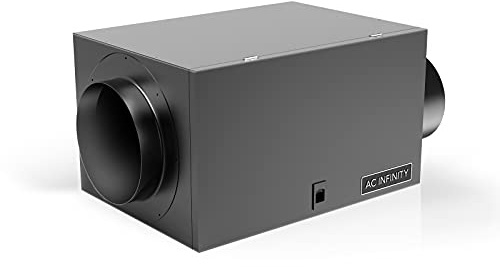 AC Infinity Inline-Filterbox, 200mm, mit hocheffizientem Filter, HVAC-Filter-Set, passend für 200mm Inline-Kanalventilatoren für Frischlufteinlass und Belüftung