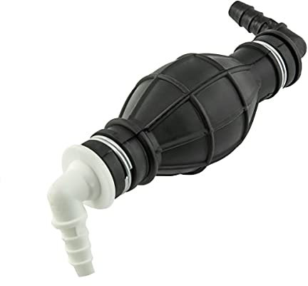 LST Pumpball Kraftstoffpumpe Hand Pumpe Tülle 2x 90° für Schlauch Innen-Ø 10mm