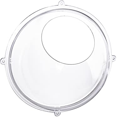 HMF 46624-22 Wandregal Acrylhalbkugel, Hängedisplay | Ø 24 cm | Transparent