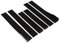 Faldones Laterales de Coche, Faldones Laterales de Coche Panel Basculante Negro Brillante de 2,2 M Extensiones de Línea Inferior Lateral Inferior Exterior Difusores de Labios