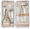 ZIZZON Manicure Set Nail Clippers Pedicure Kit,professional Manicure Kit, Grooming kit, Nail Care Tools with Travel Case(Rose Gold)