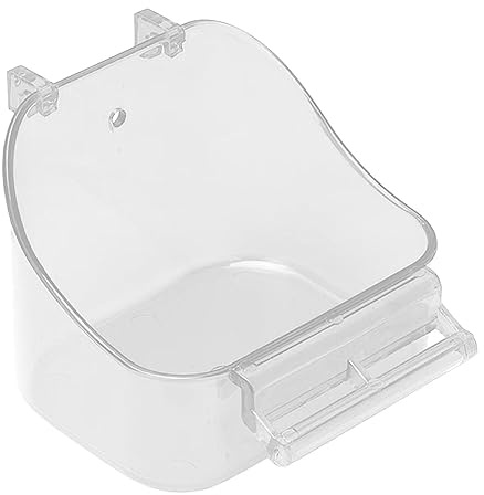 Luckxing Vasca da Bagno per Uccelli, abbeveratoio per Uccelli, per Uccelli, da Appendere, per Uccelli, Vasca da Bagno, Box Doccia, Gabbia per Uccelli, per Piccoli Uccelli, canarino