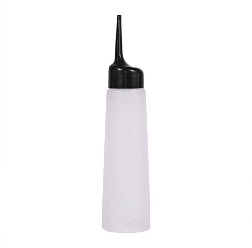 KOMUNJ Hairdressing Salon Large Capacity Hairdresser Refillable Container Spray Shampoo Pot Hair Colour Measuring Applicator Bottle Scale Hairdressing Tool