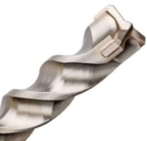 Betonbohrer 1 PCS SDS+ Plus Booster Hartmetall Stahl Hochgeschwindigkeit Kreuzbohrer aus Festem Metall für Verstärkte Bewehrten, Bohren von Beton, Stein, Keramik, Silikatstein (6,5mm x210mm)