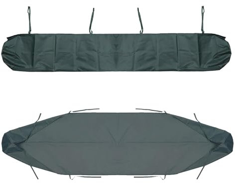 YOHOCS Markisenschutzhülle Für Markisen, 2m-5m Schutzhülle für Gartenmarkise, Sonnensegel UV Regen Wasserdicht Schneefest Patio,Grün,4m/13.12ft
