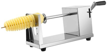 Cabilock Cortadora Manual De Patatas Inoxidable Cortador De Verduras Herramienta Para Cortar Patatas Fritas Insertos y Base Antideslizante