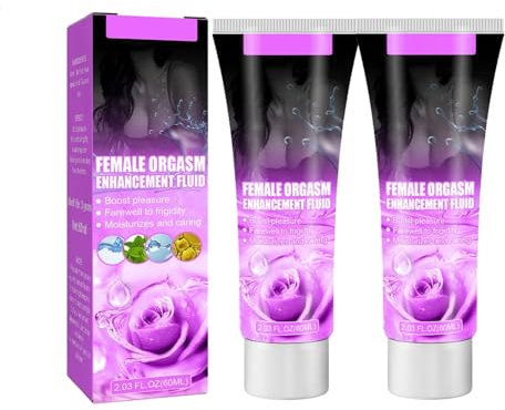 Intense Fast Orgasmic Gel, Fast Orgasmic Gel Women Sex Oils, Intimacy Enhancement Cream, Sensual Arousal Enhancer for Women, Natural & Safe Formula for Women & Men (2pcs)