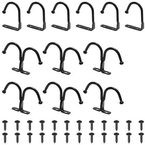 Tassenhaken unter dem Regal, 12 Stück Tassenhaken, sortiert, Einzel- und Doppelhaken-Set, Zuhause, Küche, Tassenaufbewahrung, Arbeitsplatte, Schrank, Tassen-Organizer, Halter zum Aufhängen von Tassen