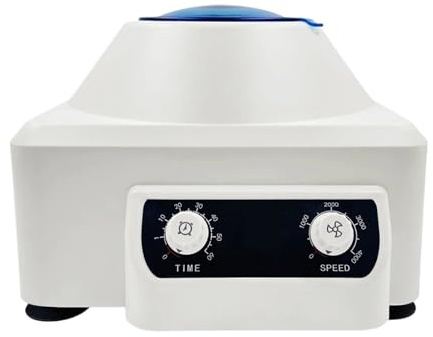 centrifuga a bassa, Centrifuga Elettrica Portatile Da Laboratorio Con Temporizzazione Da Banco 4000 Giri/min 6 * 10 Ml Controllo della velocità