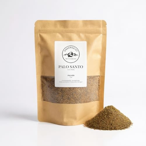 Premium Palo Santo Pulver (100g) – 100% Nachhaltig & Ethisch Geerntet aus Peru – Perfekt für Räucherschalen, Siebbrenner & Rituale – Reines Heiliges Holz (Bursera Graveolens)