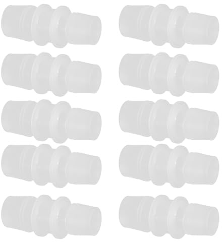 VICASKY 10 Stück Teiliges Aquarium Schlauchverbinder Reduzierstück Fischbecken Adapter Langlebig Robust für Aquarien Pumpen Filter Zubehör