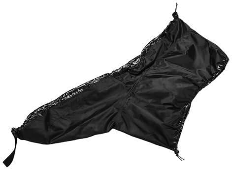 KICHOUSE Gonna Paraspruzzi per Kayak e Canoa in Nylon Regolabile Copertura Sedile Esterno Antispruzzo per Sport Acquatici Accessorio Protezione da Pioggia e Onde Taglia Piccola 98X60