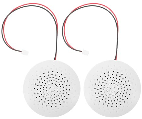 Gatuida Lot de 2 Mini-Haut-parleurs : 8 ohms, 1 W – Pavillon pour Petit système de sonorisation – Module Audio de Remplacement pour projets DIY, Haut-parleurs PC, lecteurs MP3 et Jouets