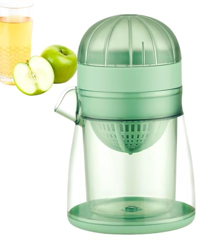 Spremiagrumi Manuale | Spremifrutta Manuale Da 400 ml - Spremifrutta Per Uso Domestico | Per Mandarino Limone Arancia Pera Agrumi Cucina Casa Campeggio Ufficio Preparazione Cibo