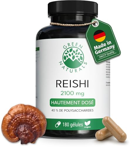 Green Naturals Reishi 1.100 mg – 30% polisaccaridi – 180 capsule
