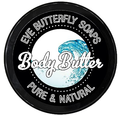 Shea Body Butter Pure & Natural | ohne Duftstoffe, mit Sheabutter & Kakaobutter, 125 g