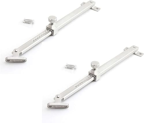 Marie 335mm Casement Stay Window Latch Lock Stainless Steel Heavy Duty Casement Stay Adjuster, 2pcs