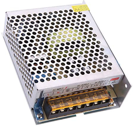 Kavolet Transformateur pour LED Bande, Commutation Alimentation 120W pour CCTV Radio Projet Informatique LED Guirlandes Lumineuses, Tension AC 110V/220V vers DC 12V 10A