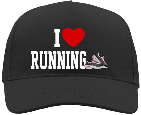 Casquette de course pour homme et femme Gadgets cadeau accessoires vêtements idée anniversaire - I Love Running Racing, running, Taille Unique