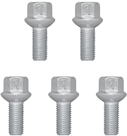 Preiswert&Gut Radschrauben M12x1,5 Radbolzen für z.b Anhänger etc 40Cr 8,8 Stahl Bolzen Rad (5)