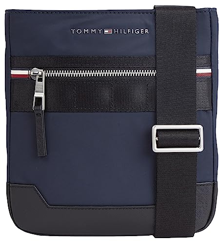 Tommy Hilfiger Herren Umhängetasche Elevated Nylon Klein, Blau (Space Blue), Onesize