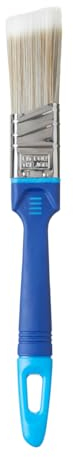 Fit for the Job Pennello da taglio fai-da-te Nessuna perdita Setole da 1 pollice per una finitura liscia Emulsione, vernici lucide e satinate in 1 pollice 25 mm