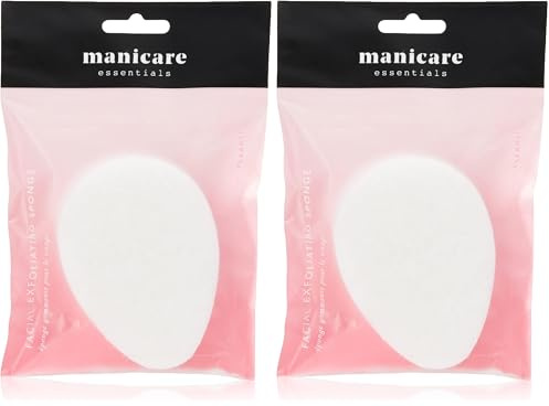 Manicare Facial Exfoliating Sponge (Pack of 2)