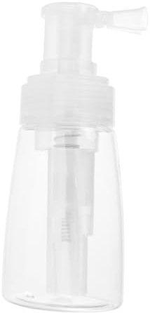 DOITOOL Pulver-sprühflasche Transparent Aus Robustem Pet Auslaufsicher Mit Schützendem Düsenverschluss Vielseitig Für Trockenes Shampoo Glitzer Deodorants Und Haarpuder Für Friseure Und Re