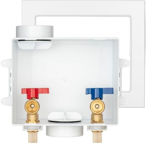 Lidertik LI-XYJH-540 Boîte de sortie pour machine à laver CPVC 1,27 cm, entrée 1,27 cm, filetage mâle 1,9 cm