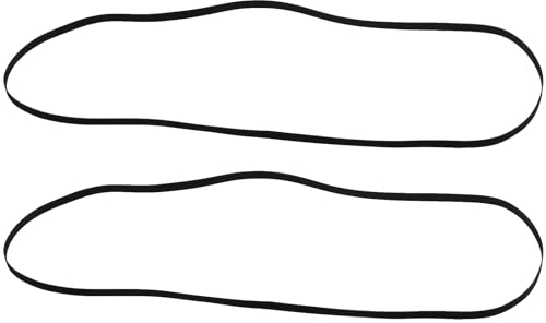 Create Idea Courroie de rechange pour platine, Phonographe, 320 mm, longueur pliée, largeur de 5 mm, 2 pièces