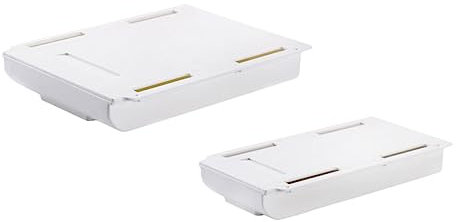 TOGEVAL 2pièces Boîte à Simple De Rangement Pour Bureau Boîte à Dissimulée Poignée Pour Extraction Facile